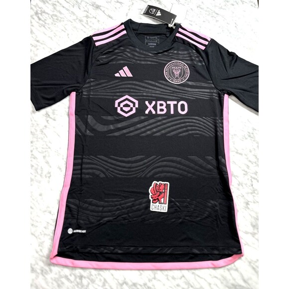 Adidas Inter Miami CF MLS Kids Youth 2023 La Noche Jersey Youth XL HT4028 futbo - Picture 3 of 7